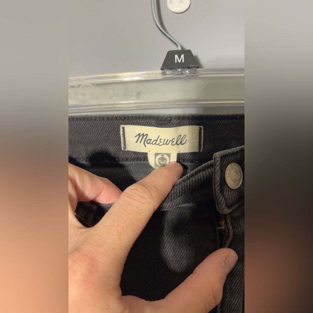 Madewell Kick Out Crop Jeans in Starkey Wash Size 27 - Picture 3 of 7